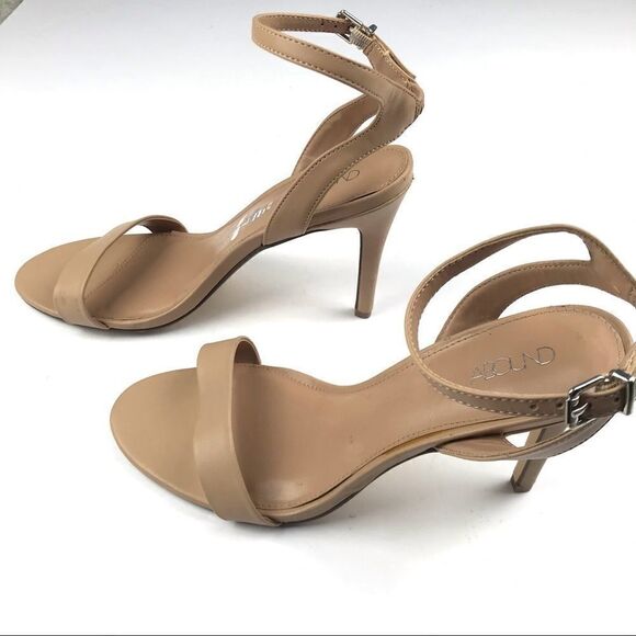 Abound Nude Strappy Sandals Size 11 - Picture 1 of 8